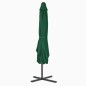 vidaXL Sombrilla de jardín con palo de acero 250x250 cm verde vidaXL Sombrilla de jardín con palo de acero 250x250 cm verde