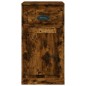 vidaXL Armario auxiliar y cajón madera contrachapada roble 40x50x75 cm vidaXL Armario auxiliar y cajón madera contrachapada roble 40x50x75 cm