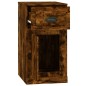 vidaXL Armario auxiliar y cajón madera contrachapada roble 40x50x75 cm vidaXL Armario auxiliar y cajón madera contrachapada roble 40x50x75 cm