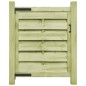 vidaXL Puerta de valla madera de pino impregnada verde 100x100 cm vidaXL Puerta de valla madera de pino impregnada verde 100x100 cm