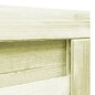 vidaXL Puerta de valla madera de pino impregnada verde 100x100 cm vidaXL Puerta de valla madera de pino impregnada verde 100x100 cm