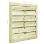 vidaXL Puerta de valla madera de pino impregnada verde 100x100 cm vidaXL Puerta de valla madera de pino impregnada verde 100x100 cm