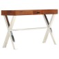 vidaXL Escritorio de madera maciza de acacia acabado miel 110x50x76 cm vidaXL Escritorio de madera maciza de acacia acabado miel 110x50x76 cm