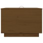 vidaXL Cajas de almacenaje con tapa 3 pzas madera maciza pino miel vidaXL Cajas de almacenaje con tapa 3 pzas madera maciza pino miel