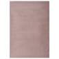 vidaXL Alfombra de pelo sintético de conejo rosa envejecido 180x270 cm