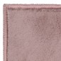 vidaXL Alfombra de pelo sintético de conejo rosa envejecido 180x270 cm