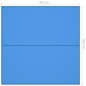 vidaXL Toldo de jardín azul 4x4 m