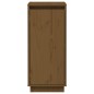 vidaXL Aparador de madera maciza de pino marrón miel 31,5x34x75 cm vidaXL Aparador de madera maciza de pino marrón miel 31,5x34x75 cm