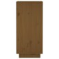 vidaXL Aparador de madera maciza de pino marrón miel 31,5x34x75 cm vidaXL Aparador de madera maciza de pino marrón miel 31,5x34x75 cm