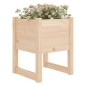 vidaXL Jardinera de madera maciza de pino 40x40x52,5 cm vidaXL Jardinera de madera maciza de pino 40x40x52,5 cm
