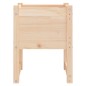 vidaXL Jardinera de madera maciza de pino 40x40x52,5 cm vidaXL Jardinera de madera maciza de pino 40x40x52,5 cm