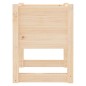 vidaXL Jardinera de madera maciza de pino 40x40x52,5 cm vidaXL Jardinera de madera maciza de pino 40x40x52,5 cm