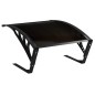 vidaXL Tejavana para robot cortacésped negro 77x103x46 cm vidaXL Tejavana para robot cortacésped negro 77x103x46 cm