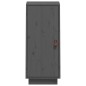 vidaXL Aparador de madera maciza de pino gris 34x40x75 cm vidaXL Aparador de madera maciza de pino gris 34x40x75 cm