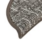 vidaXL Alfombras de peldaños de escalera 15 uds antracita 65x21x4 cm vidaXL Alfombras de peldaños de escalera 15 uds antracita 65x21x4 cm