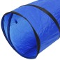 vidaXL Túnel para perros poliéster azul Ø55x500 cm vidaXL Túnel para perros poliéster azul Ø55x500 cm