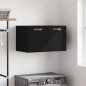 vidaXL Armario de pared madera de ingeniería negro 60x36,5x35 cm vidaXL Armario de pared madera de ingeniería negro 60x36,5x35 cm