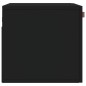vidaXL Armario de pared madera de ingeniería negro 60x36,5x35 cm vidaXL Armario de pared madera de ingeniería negro 60x36,5x35 cm