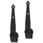 vidaXL Kit mini puerta corredera de armario acero carbono 183 cm vidaXL Kit mini puerta corredera de armario acero carbono 183 cm