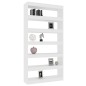 vidaXL Estantería/divisor madera contrachapada blanco 100x30x198 cm vidaXL Estantería/divisor madera contrachapada blanco 100x30x198 cm