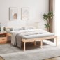 vidaXL Cama para personas mayores madera maciza de pino 150x200 cm vidaXL Cama para personas mayores madera maciza de pino 150x200 cm