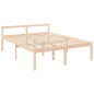 vidaXL Cama para personas mayores madera maciza de pino 150x200 cm vidaXL Cama para personas mayores madera maciza de pino 150x200 cm