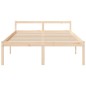 vidaXL Cama para personas mayores madera maciza de pino 150x200 cm vidaXL Cama para personas mayores madera maciza de pino 150x200 cm