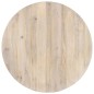 vidaXL Mesa de comedor redonda de madera maciza de mango 110x76 cm vidaXL Mesa de comedor redonda de madera maciza de mango 110x76 cm