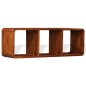vidaXL Mueble de TV madera maciza acabado miel 120x30x40 cm vidaXL Mueble de TV madera maciza acabado miel 120x30x40 cm