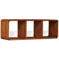 vidaXL Mueble de TV madera maciza acabado miel 120x30x40 cm vidaXL Mueble de TV madera maciza acabado miel 120x30x40 cm
