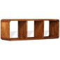 vidaXL Mueble de TV madera maciza acabado miel 120x30x40 cm vidaXL Mueble de TV madera maciza acabado miel 120x30x40 cm