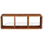 vidaXL Mueble de TV madera maciza acabado miel 120x30x40 cm vidaXL Mueble de TV madera maciza acabado miel 120x30x40 cm
