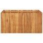 vidaXL Arriate de madera maciza de acacia 100x100x50 cm vidaXL Arriate de madera maciza de acacia 100x100x50 cm