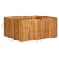 vidaXL Arriate de madera maciza de acacia 100x100x50 cm vidaXL Arriate de madera maciza de acacia 100x100x50 cm