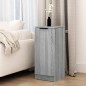 vidaXL Aparador de madera contrachapada gris Sonoma 30x30x70 cm vidaXL Aparador de madera contrachapada gris Sonoma 30x30x70 cm