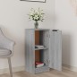 vidaXL Aparador de madera contrachapada gris Sonoma 30x30x70 cm vidaXL Aparador de madera contrachapada gris Sonoma 30x30x70 cm