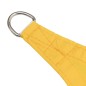 vidaXL Toldo de vela tela oxford trapecio amarillo 2/4x3 m vidaXL Toldo de vela tela oxford trapecio amarillo 2/4x3 m