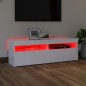 vidaXL Mueble para TV con luces LED blanco 120x35x40 cm vidaXL Mueble para TV con luces LED blanco 120x35x40 cm