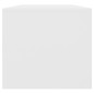 vidaXL Mesa de centro madera contrachapada blanco 102x50x45 cm vidaXL Mesa de centro madera contrachapada blanco 102x50x45 cm