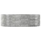 vidaXL Jardinera arriate acero recubrimiento polvo plata 212x140x68 cm vidaXL Jardinera arriate acero recubrimiento polvo plata 212x140x68 cm