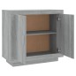 vidaXL Aparador de madera contrachapada gris Sonoma 80x40x75 cm vidaXL Aparador de madera contrachapada gris Sonoma 80x40x75 cm