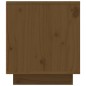 vidaXL Mueble de TV madera maciza de pino marrón miel 110x35x40,5 cm
