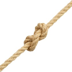 vidaXL Cuerda 100% sisal 12 mm 50 m