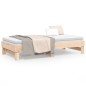 vidaXL Sofá cama extraíble madera maciza de pino 2x(90x190) cm vidaXL Sofá cama extraíble madera maciza de pino 2x(90x190) cm
