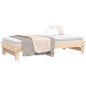 vidaXL Sofá cama extraíble madera maciza de pino 2x(90x190) cm vidaXL Sofá cama extraíble madera maciza de pino 2x(90x190) cm