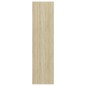 vidaXL Mueble TV pared contrachapada color roble Sonoma 37x37x142,5 cm vidaXL Mueble TV pared contrachapada color roble Sonoma 37x37x142,5 cm