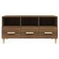 vidaXL Mueble para TV madera contrachapada roble marrón 102x36x50 cm