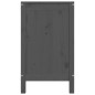 vidaXL Baúl para la colada madera maciza de pino gris 88,5x44x76 cm vidaXL Baúl para la colada madera maciza de pino gris 88,5x44x76 cm