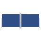 vidaXL Toldo lateral retráctil azul 100x1000 cm vidaXL Toldo lateral retráctil azul 100x1000 cm