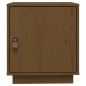 vidaXL Mesita de noche madera maciza de pino marrón miel 40x34x45 cm vidaXL Mesita de noche madera maciza de pino marrón miel 40x34x45 cm